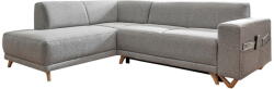 Miuform Világosszürke kinyitható-tárolóhelyes sarokkanapé (bal oldali-L alakú) Classy Sophie - Miuform - bonami - 504 890 Ft