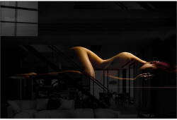 Wallity Üveg kép 100x70 cm Silhouette - Wallity