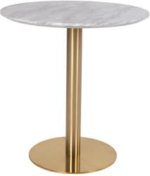 House Nordic Kerek étkezőasztal márvány dekoros asztallappal ø 70 cm Bolzano - House Nordic