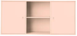 Hammel Furniture Világos rózsaszín függő komód 133x61x42 cm Mistral - Hammel Furniture