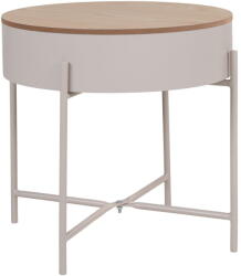House Nordic Fém kerek tárolóasztal ø 40 cm Sisco - House Nordic