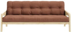Karup Design Grab narancssárgás barna kinyitható kanapé 204 cm - Karup Design