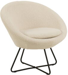 Actona Center kémfehér műgyapjú fotel - Actona