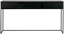 WOOOD Silas fekete tölgyfa konzolasztal - WOOOD