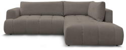Bobochic Paris Szürkésbarna kinyitható-tárolóhelyes sarokkanapé (jobb oldali-L alakú) Fuji - Bobochic Paris