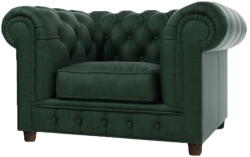 Ropez Sötétzöld bársony fotel Cambridge - Ropez