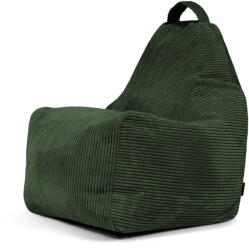 SLOWDOWN Zöld kordbársony babzsákfotel Play Amuse - SLOWDOWN