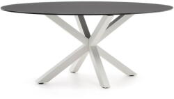 Kave Home Étkezőasztal üveg asztallappal 100x200 cm Argo - Kave Home - bonami - 179 597 Ft