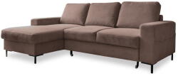 Miuform Barna kordbársony kinyitható sarokkanapé (bal oldali) Lofty Lilly - Miuform - bonami - 463 242 Ft