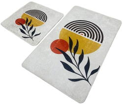 Foutastic Világosszürke fürdőszobai kilépő szett 2 db-os 60x100 cm Le Soleil - Foutastic