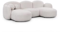 Ropez Krémszínű buklé sarokkanapé (U alakú) Orbit - Ropez