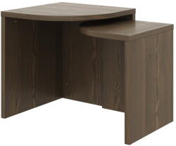 Karup Sötétbarna borovi fenyő dohányzóasztal szett 2 db-os Combine - Karup Design