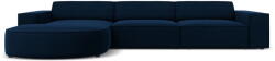 Micadoni Kék bársony sarokkanapé (bal oldali) Jodie - Micadoni Home - bonami - 645 990 Ft