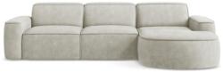Makamii Krémszínű zsenília sarokkanapé (jobb oldali-heverő résszel) Omao - Makamii - bonami - 679 992 Ft