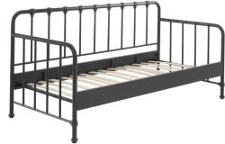 VIPACK Szürke fém gyerekágy 90x200 cm BRONXX - Vipack - bonami - 125 792 Ft