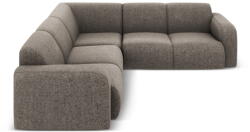 Micadoni Szürke sarokkanapé (variálható-L alakú) Molino - Micadoni Home