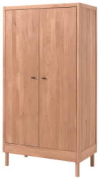 Vipack Natúr színű tölgyfa gyerek ruhásszekrény 100x190x55 cm Forrest - Vipack