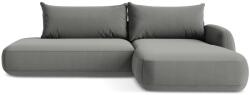 Makamii Szürke kinyitható sarokkanapé (jobb oldali-heverő résszel) Hale - Makamii
