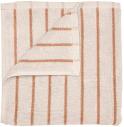 blomus Narancssárga-bézs frottír bio pamut törölköző 30x50 cm Arto - Blomus