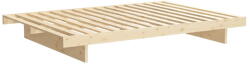 Karup Natúr színű borovi fenyő franciaágy 140x200 cm Kanso - Karup Design