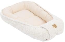 MeowBaby Bézs babafészek 55x83 cm - Meowbaby