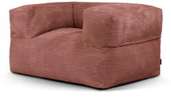 SLOWDOWN Téglavörös kordbársony babzsákfotel MooG - SLOWDOWN