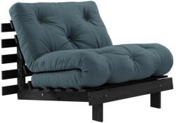 Karup Petróleumkék fotel Roots Black Night - Karup Design