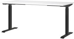 Germania Íróasztal elektromosan állítható magassággal, fehér asztallappal 80x160 cm Jet - Germania