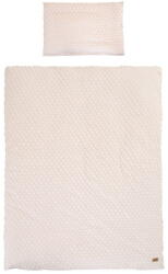 roba Bézs pamutkeverék gyerek ágyneműhuzat babaágyhoz 100x135 cm Frosty Almond - Roba