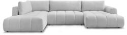 Bobochic Paris Világosszürke kinyitható-tárolóhelyes sarokkanapé (bal oldali-U alakú) Fuji - Bobochic Paris