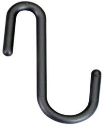 Metaltex Fekete-szürke függő műanyag akasztó szett 6 db-os City - Metaltex