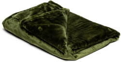 My House Olivazöld mikroplüss takaró, 150 x 200 cm - My House