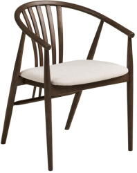 House Nordic Sötétbarna tölgyfa karfás étkezőszék Agustin - House Nordic