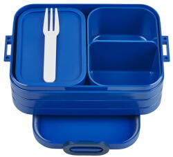 Mepal Uzsonnás doboz villával, 3 db-os Vivid blue - Mepal