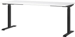 Germania Íróasztal elektromosan állítható magassággal, fehér asztallappal 80x180 cm Jet - Germania