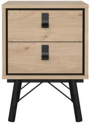 Tvilum Natúr színű éjjeliszekrény tölgyfa dekorral Ry - Tvilum - bonami - 66 170 Ft