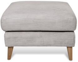 Scandic Világosszürke kordbársony lábtartó Paris - Scandic