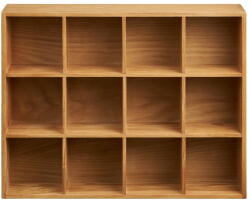 House Nordic Natúr színű többszintes fali polc tölgyfa dekorral 11 cm Soria - House Nordic