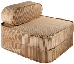 Wigiwama Barna kordbársony gyerek fotel Flip - Wigiwama