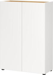 Germania Fehér cipőtartó tölgyfa dekorral 74x105x33 cm Alviano - Germania