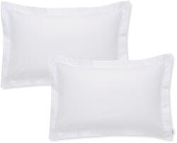 Bianca Oxford 2 fehér pamutszatén párnahuzat, 50 x 75 cm - Bianca