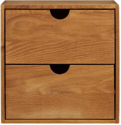 House Nordic Natúr színű többszintes tölgyfa fali polc 18 cm Townsville - House Nordic - bonami - 29 580 Ft