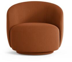 Micadoni Téglavörös forgó fotel Letizia - Micadoni