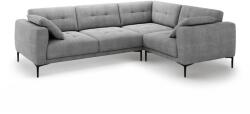 Micadoni Szürke sarokkanapé (jobb oldali-L alakú) Bemy - Micadoni