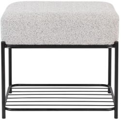 White Label Világosszürke puff Milou - White Label - bonami - 48 357 Ft