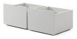 Vipack Fehér gyerekágy alatti fiók szett 2 db-os Pino - Vipack
