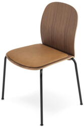 GAZZDA Barna-konyakbarna rakásolható étkezőszék szett 2 db-os diófa dekorral Book - Gazzda