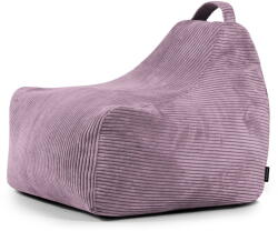 SLOWDOWN Lila kordbársony gyerek babzsákfotel Game Amuse - SLOWDOWN