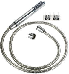 Wenko Tusolócső mosdókagylóhoz, dupla fali tartóval - Wenko