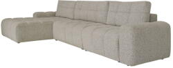 Miuform Világosbarna kinyitható tárolóhelyes moduláris sarokkanapé (bal oldali) Lulu - Miuform - bonami - 701 240 Ft